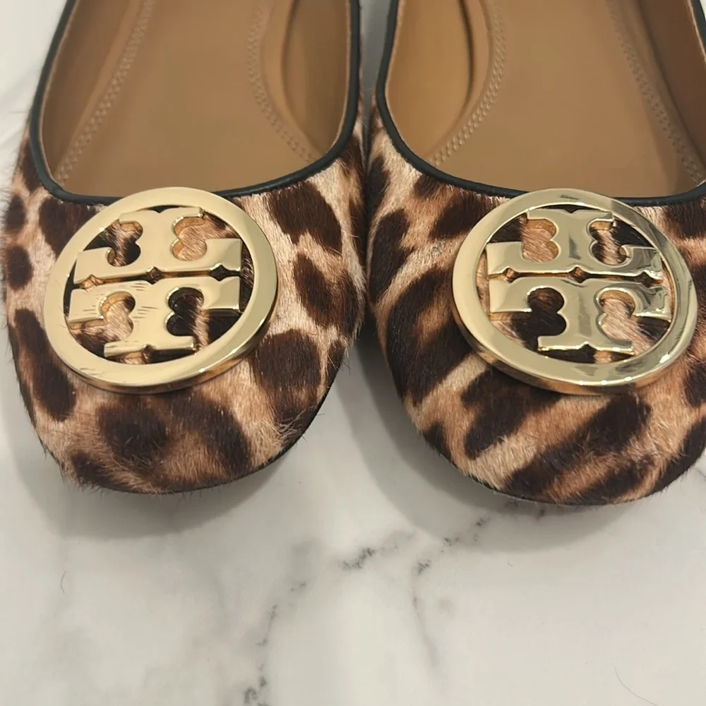 Tory Burch animal print shoes - Picture 3 of 8